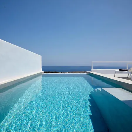 Thadeos Villa With Private Jetted Pool Fira  Esterno foto